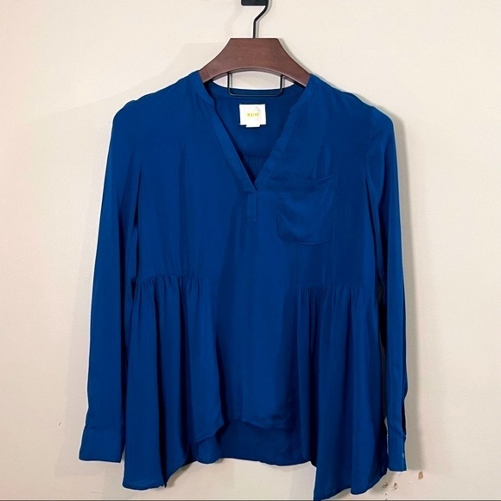 Anthropologie Maeve Laiken Long Sleeve Henley